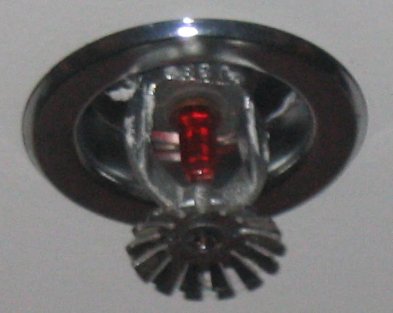 Fire Sprinkler Discharge in a Little Rock home
